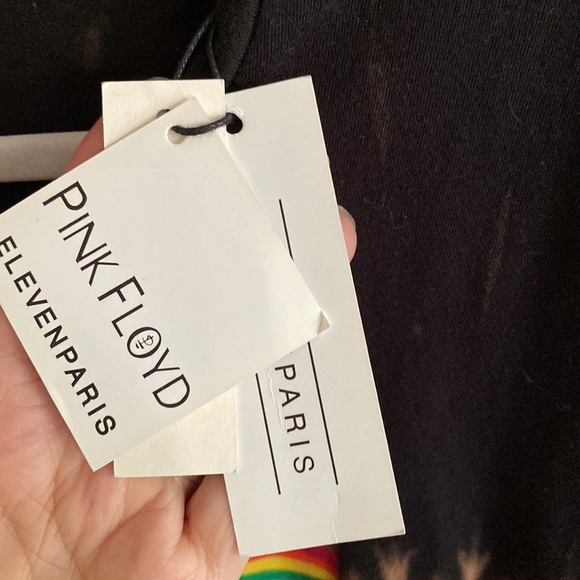 ELEVEN PARIS Pink Floyd band tee tie dye Print Crop Top,Tank NWT - Picture 15 of 15